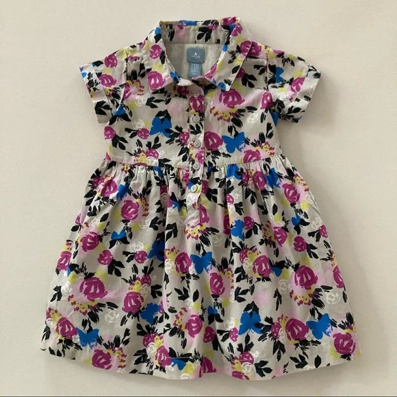 gap floral shirt dress Zld Systems Gap T Shirt Dress With Pockets Floral Maxi Dress Gap Blue Floral Dress NWT